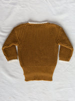 SM. DOSSIER Crosby Sweater in Dark Honey/Natural